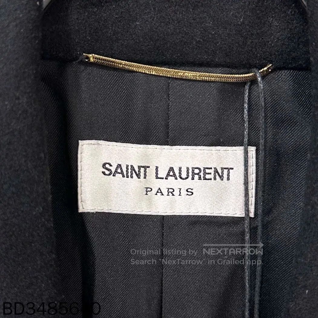 Saint Laurent Paris Saint Laurent Limited Black Smoking Blazer. Size XXS / US 00 / IT 34 - 5 Thumbnail