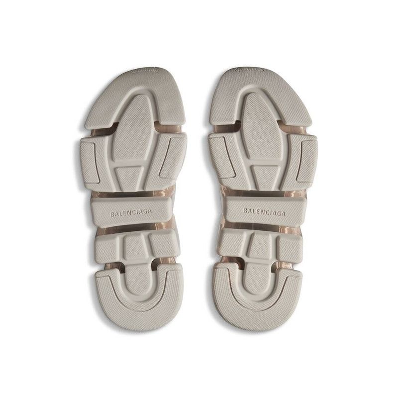 Balenciaga o1in1g1225 Speed 2.0 Full Clear Sole Recycled Knit Sneakers Size US 12 / EU 45 - 7 Thumbnail