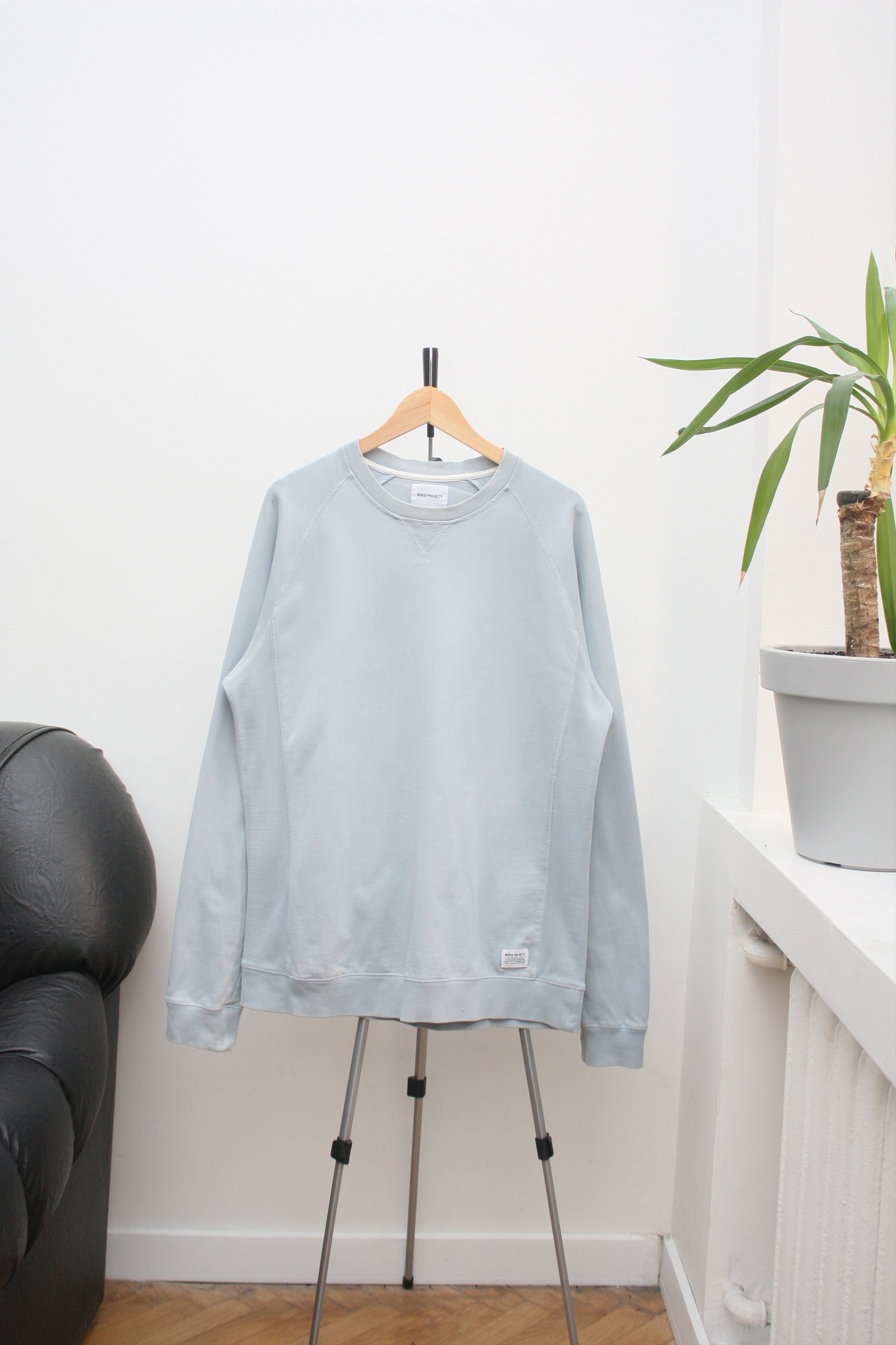 Norse Projects Norse Projects Visby Tee Sweat Light Blue Crew Neck Size US L / EU 52-54 / 3 - 2 Thumbnail