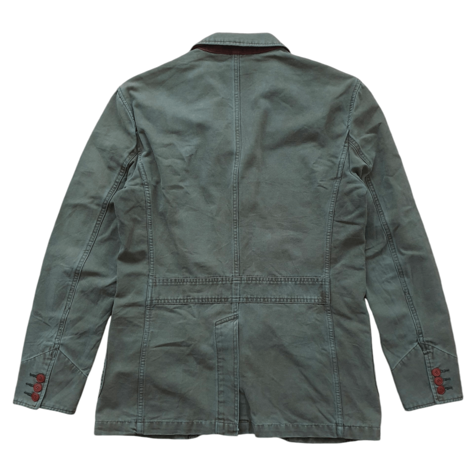Aspesi Aspesi Amsterdam Blauw Chore Coat Jacket Size US S / EU 44-46 / 1 - 3 Thumbnail