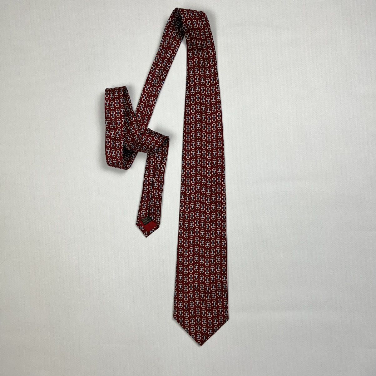 Celine × Vintage Vintage Celine silk printed tie Size ONE SIZE - 7 Thumbnail