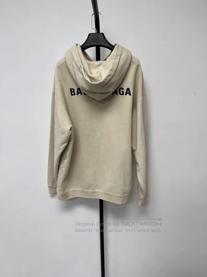 Balenciaga Balenciaga Solid Color Large Pocket Zippered Hoodie Size US L / EU 52-54 / 3 - 2 Thumbnail
