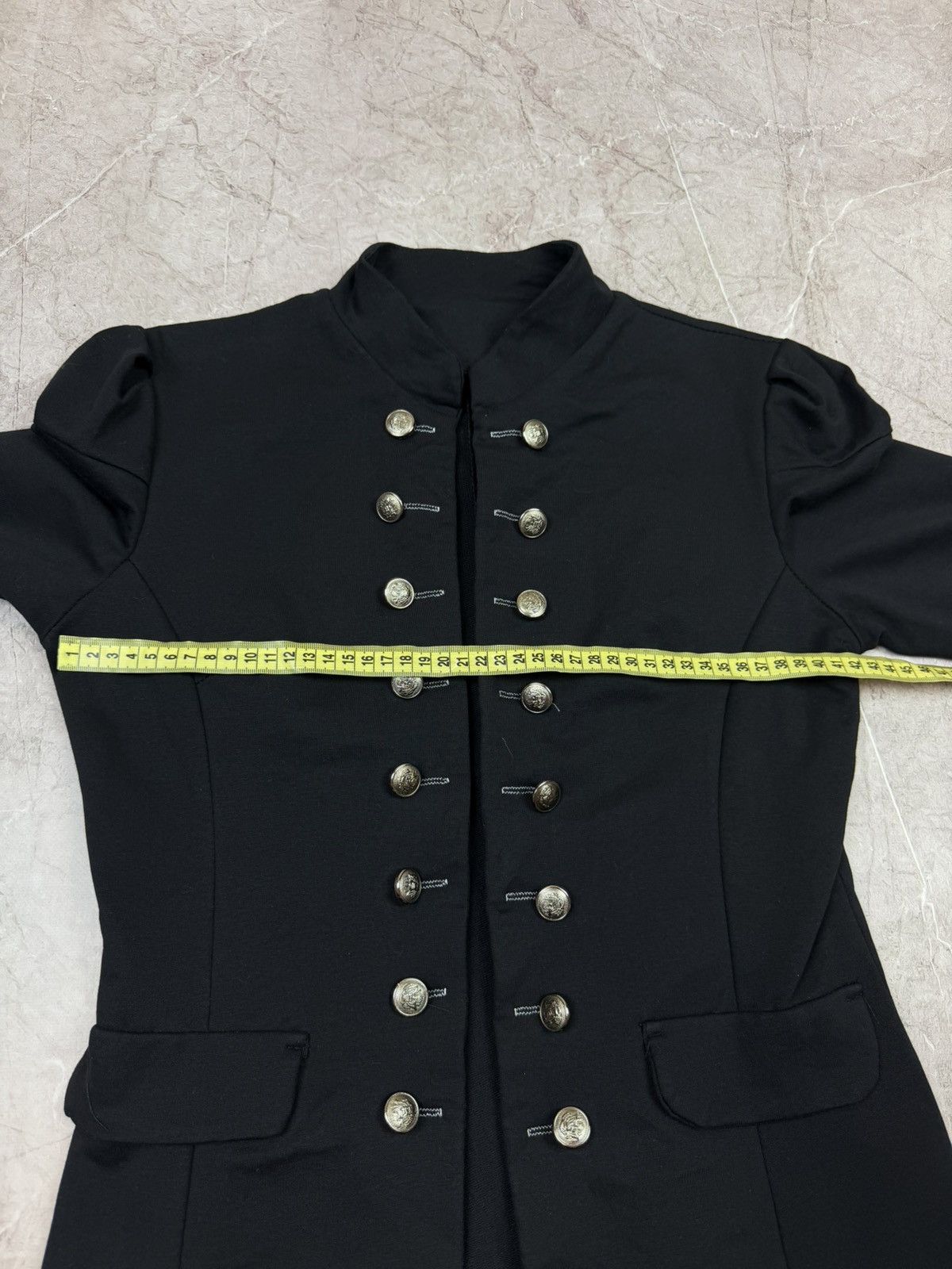 Hysteric Glamour 00s Napoleon Military Jacket PPFM LGB YSL Balmain Vibe Size M / US 6-8 / IT 42-44 - 6 Thumbnail
