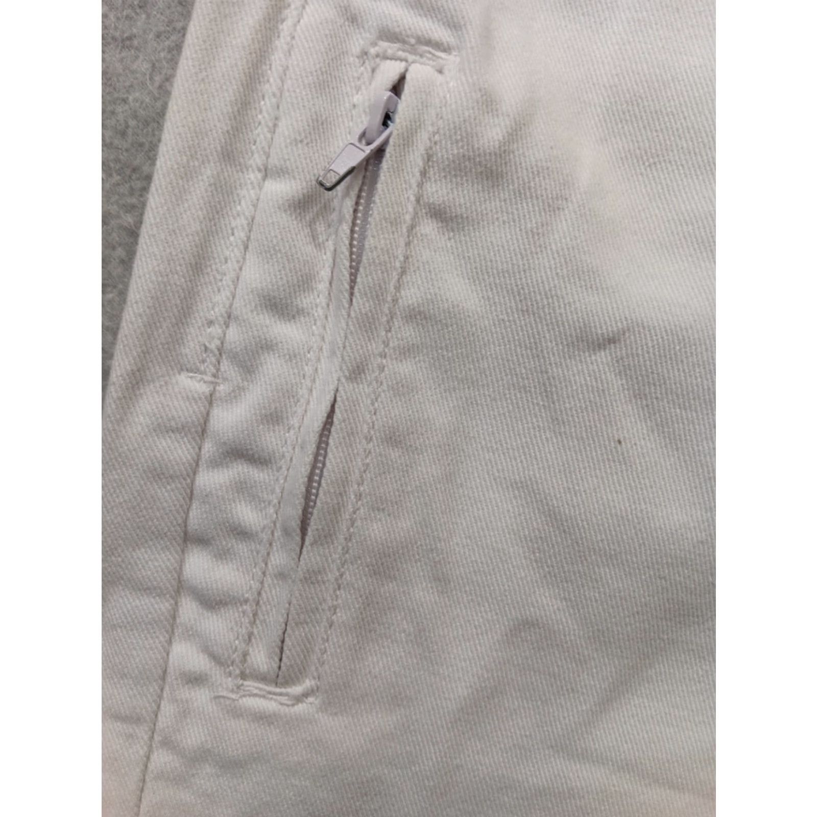 Vintage Eight 732 Shorts Jeans Men's 38 × 13.5 White Denim Baggy Skater Streetwear Size US 38 / EU 54 - 6 Thumbnail