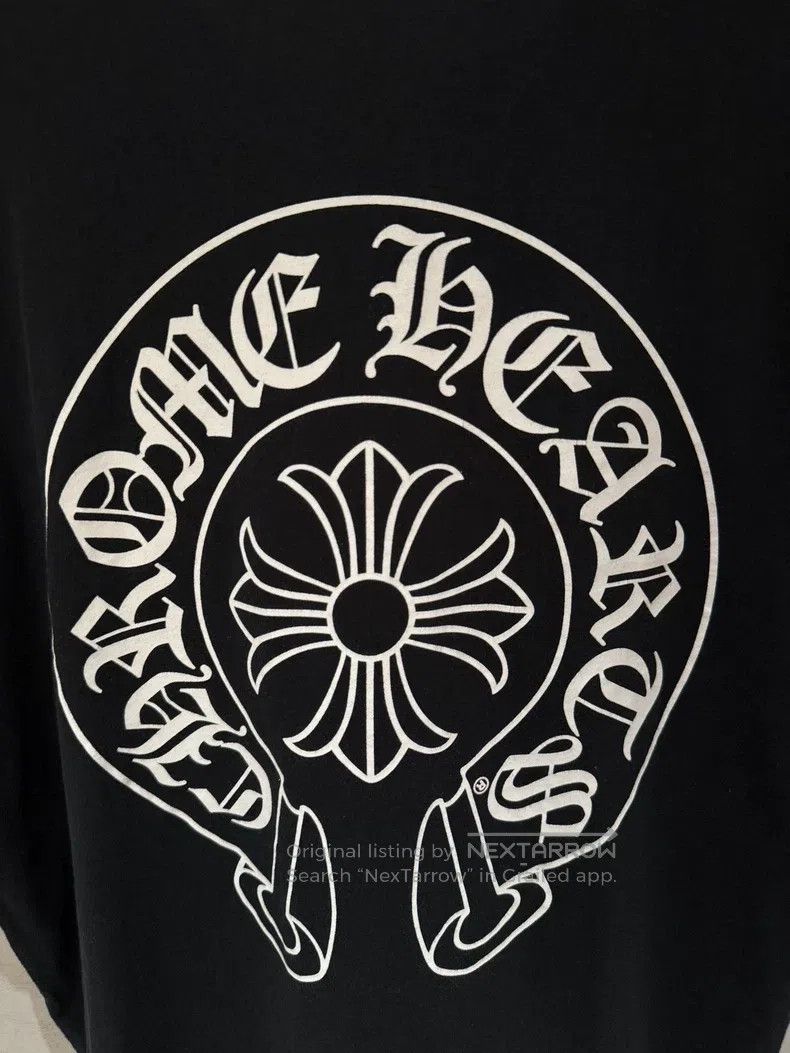 Chrome Hearts CHROME HEARTS Size L Black round neck horseshoe popular sho Size US L / EU 52-54 / 3 - 3 Thumbnail