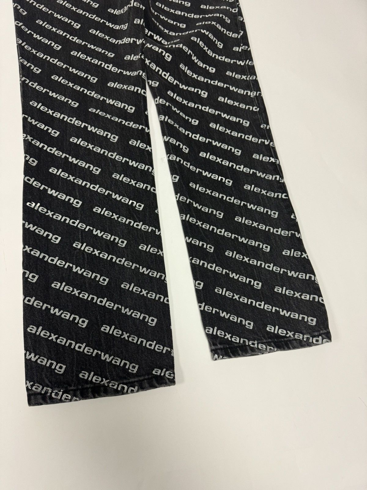 Alexander Wang Alexander Wang Falling Back Logo Women’s Denim Size 24" / US 00 / IT 34 - 10 Thumbnail