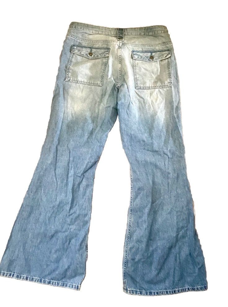 Designer × Vintage Stunning vintage 80s flare jeans 16S UK Size 34" / US 12 / IT 48 - 3 Thumbnail