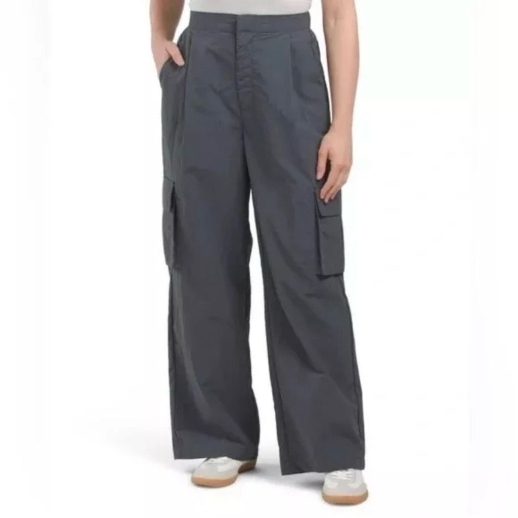 ASTR The Label WILO the Label Anthropologie Parachute Fly Cargo Wide Leg Pants Olive, Women’s S Size 26" / US 2 / IT 38 - 1 Thumbnail
