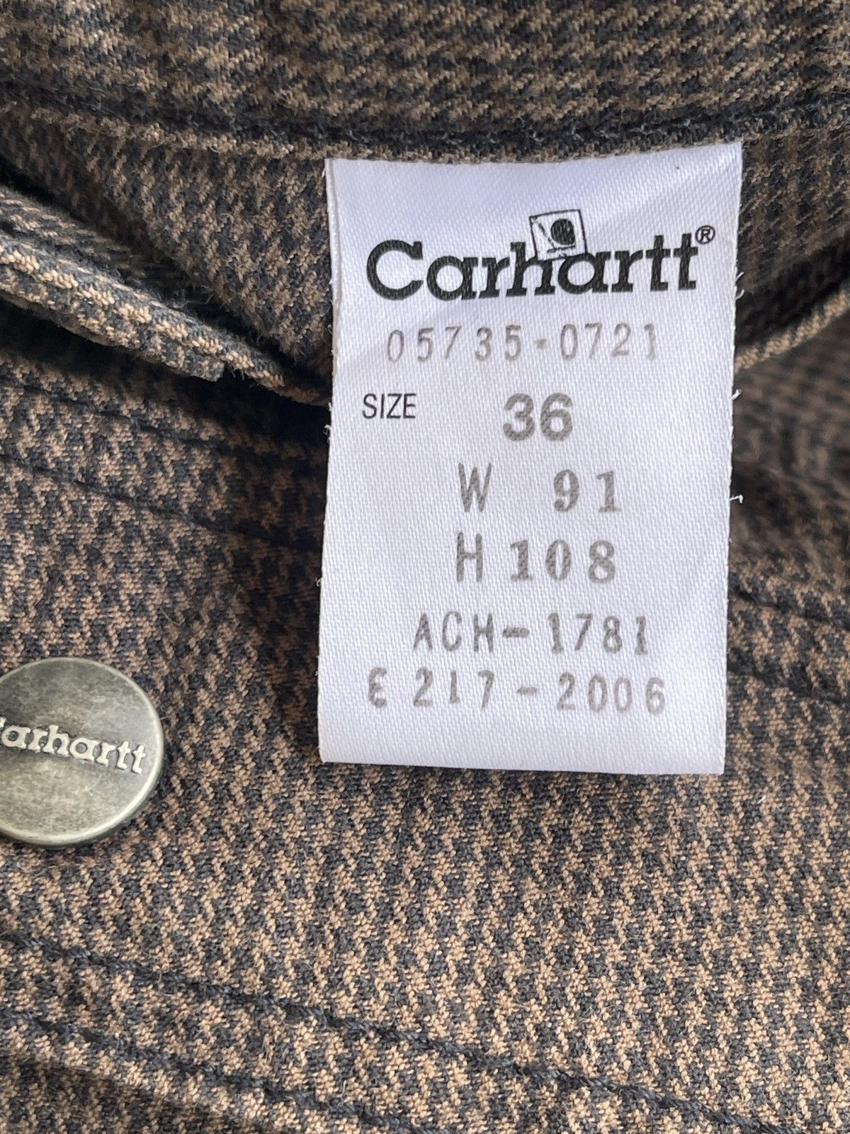 Carhartt Vintage Carhartt Faded Bushpant Size US 36 / EU 52 - 12 Thumbnail