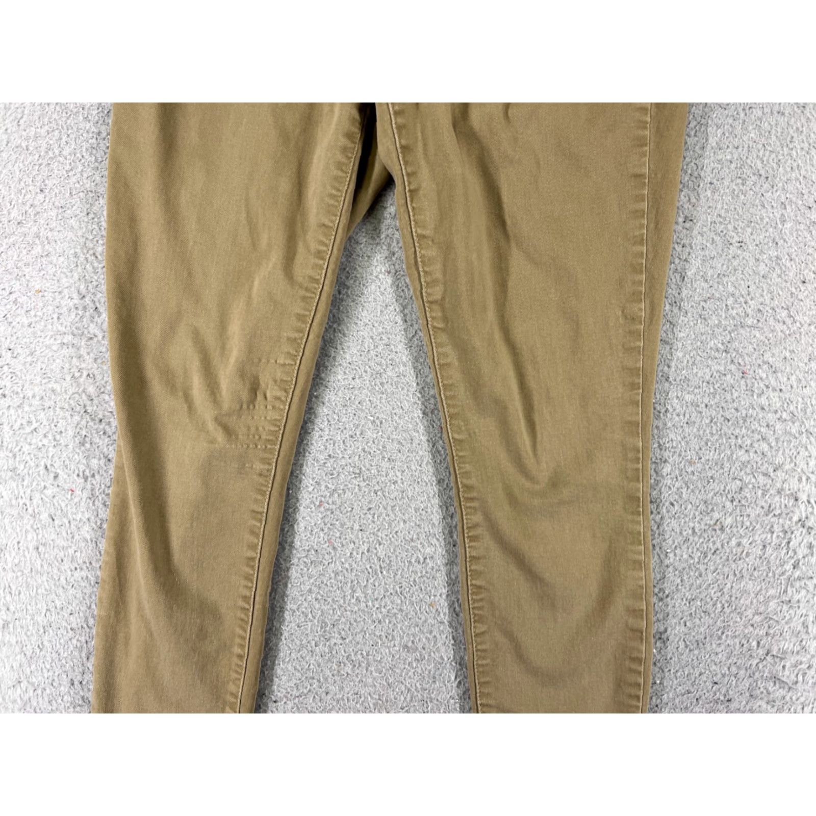 Vintage Universal Thread Jeans Womens 4 Beige Denim Skinny Cotton Stretch Fabric City Pockets Elastic Waist Styled 27in Inseam Medium Wash Regular Womens Size 27" / US 4 / IT 40 - 3 Thumbnail