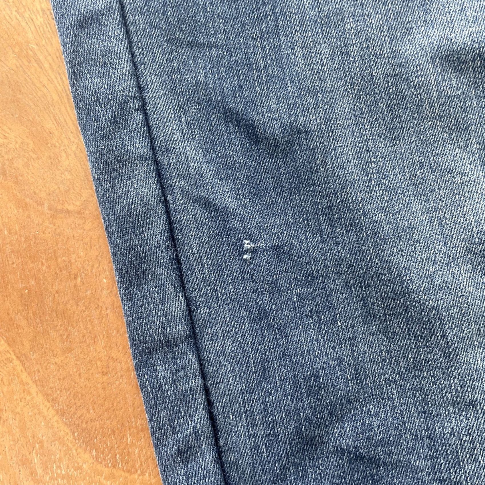 Denime Mugsy Jeans Lake Shores Slim Fit 33X34 Denim Blue Medium Rise 5-Pocket Mens Jeans Waist 33 Inseam 33 City College Hipster Waterfall Hawthorn? Size US 33 - 6 Thumbnail