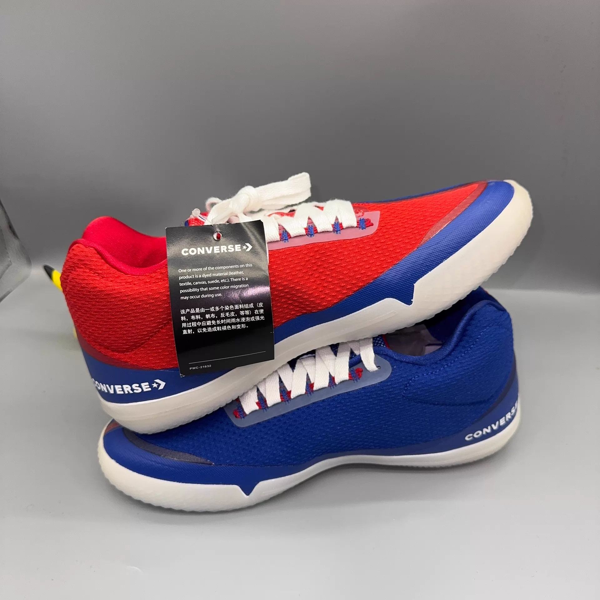 Converse Converse bbevo Red & Blue Mismatched 41 Size US 8 / EU 41 - 6 Thumbnail