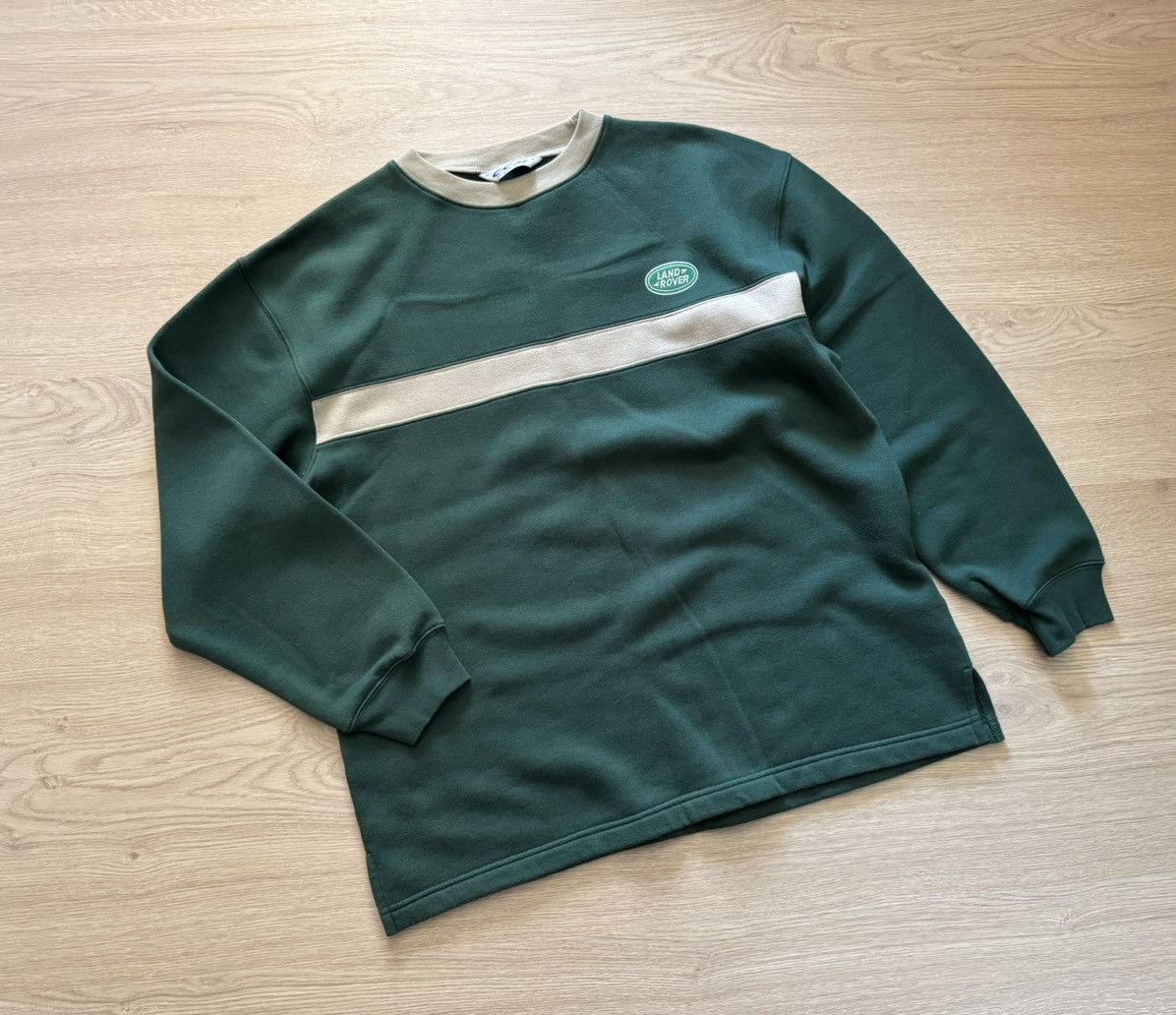 Vintage Vintage 00’s Land Rover Racing Green Long Sleeve Sweatshirt Size US M / EU 48-50 / 2 - 1 Thumbnail