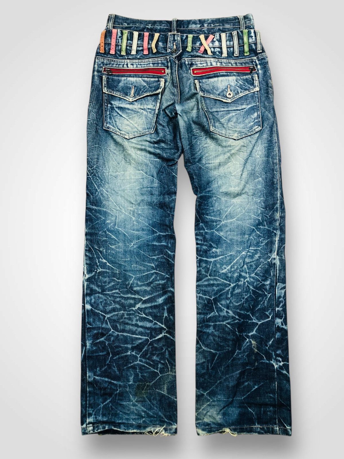 Japanese Brand Rare Vintage ANTFUI JEANS 82 Denim (37) Size US 32 / EU 48 - 2 Thumbnail
