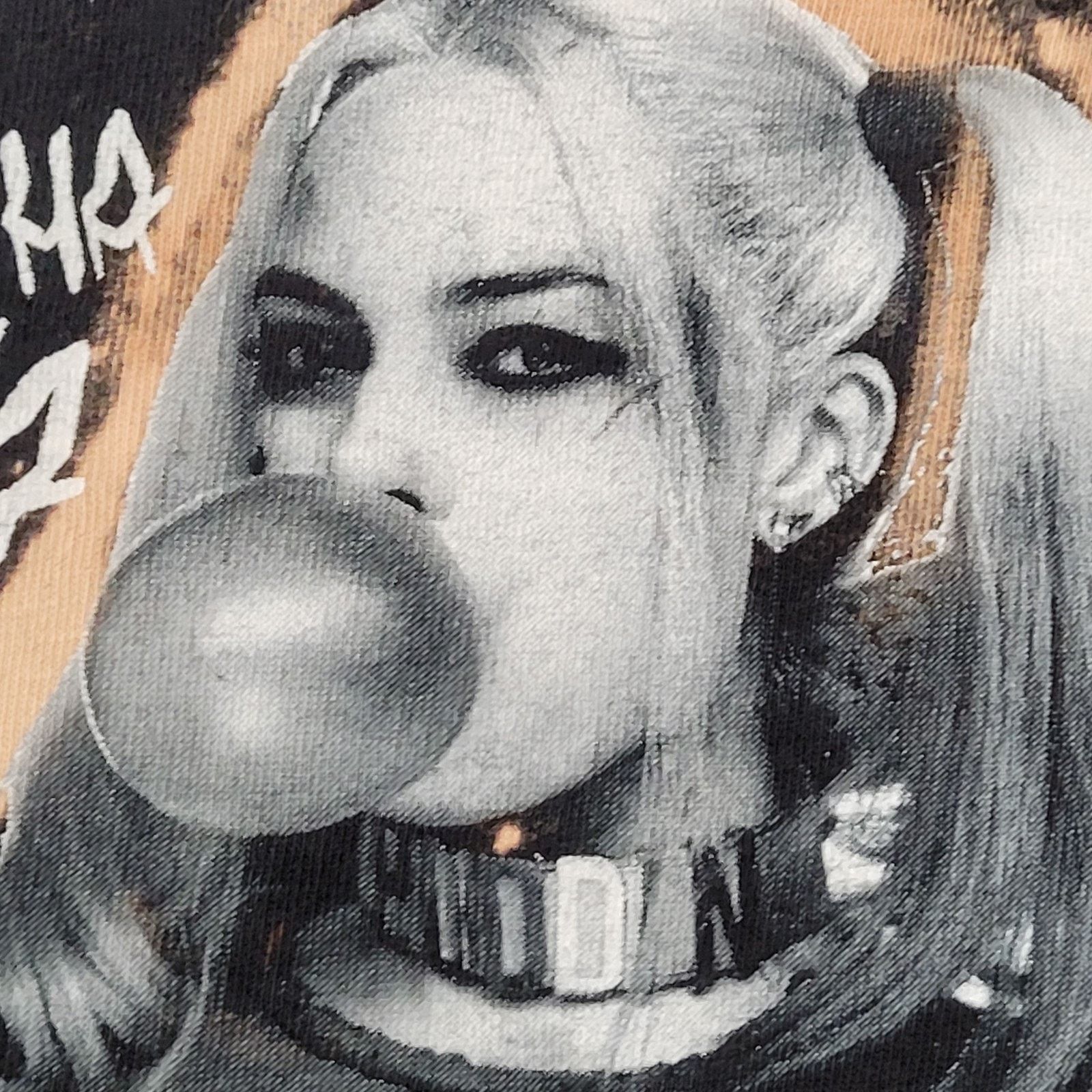 Other Suicide-Squad Harley-Quinn Shirt Womens 2XL 27x26 Baggy Boxy Size XXL / US 16-18 / IT 52-54 - 7 Thumbnail
