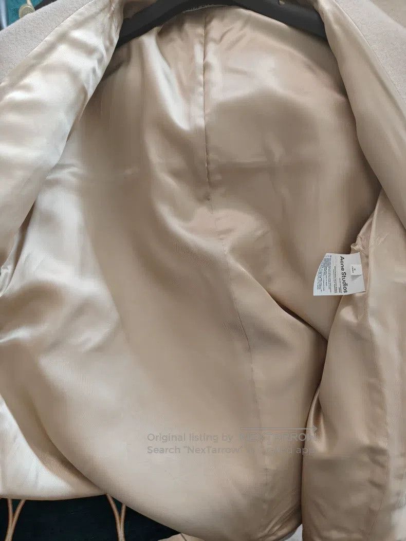 Acne Studios Acne Studios Beige wool coat Size XS / US 0-2 / IT 36-38 - 6 Thumbnail