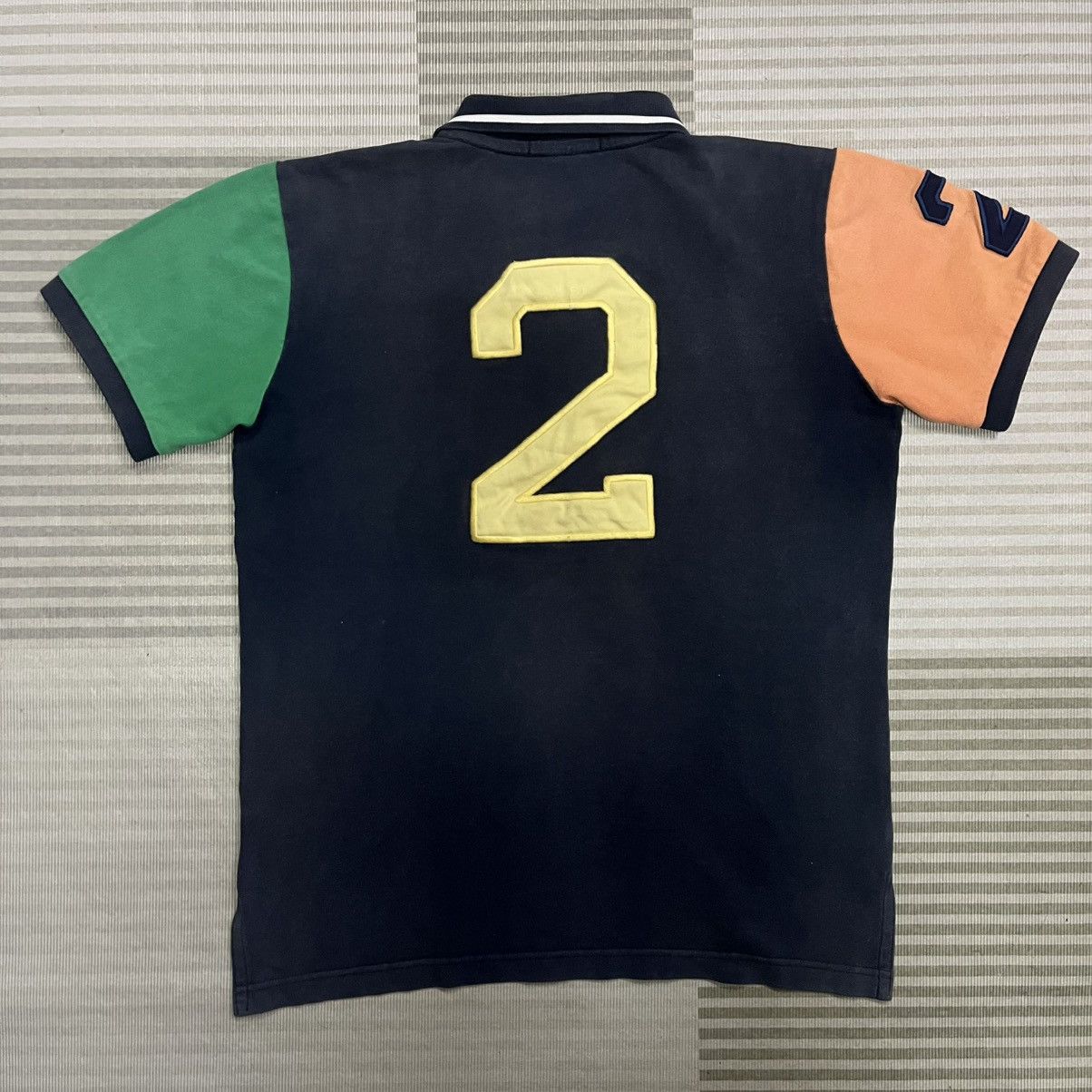 Polo Ralph Lauren Vintage Polo Ralph Lauren "Mercer Club" Polo Shirt Size US M / EU 48-50 / 2 - 2 Thumbnail
