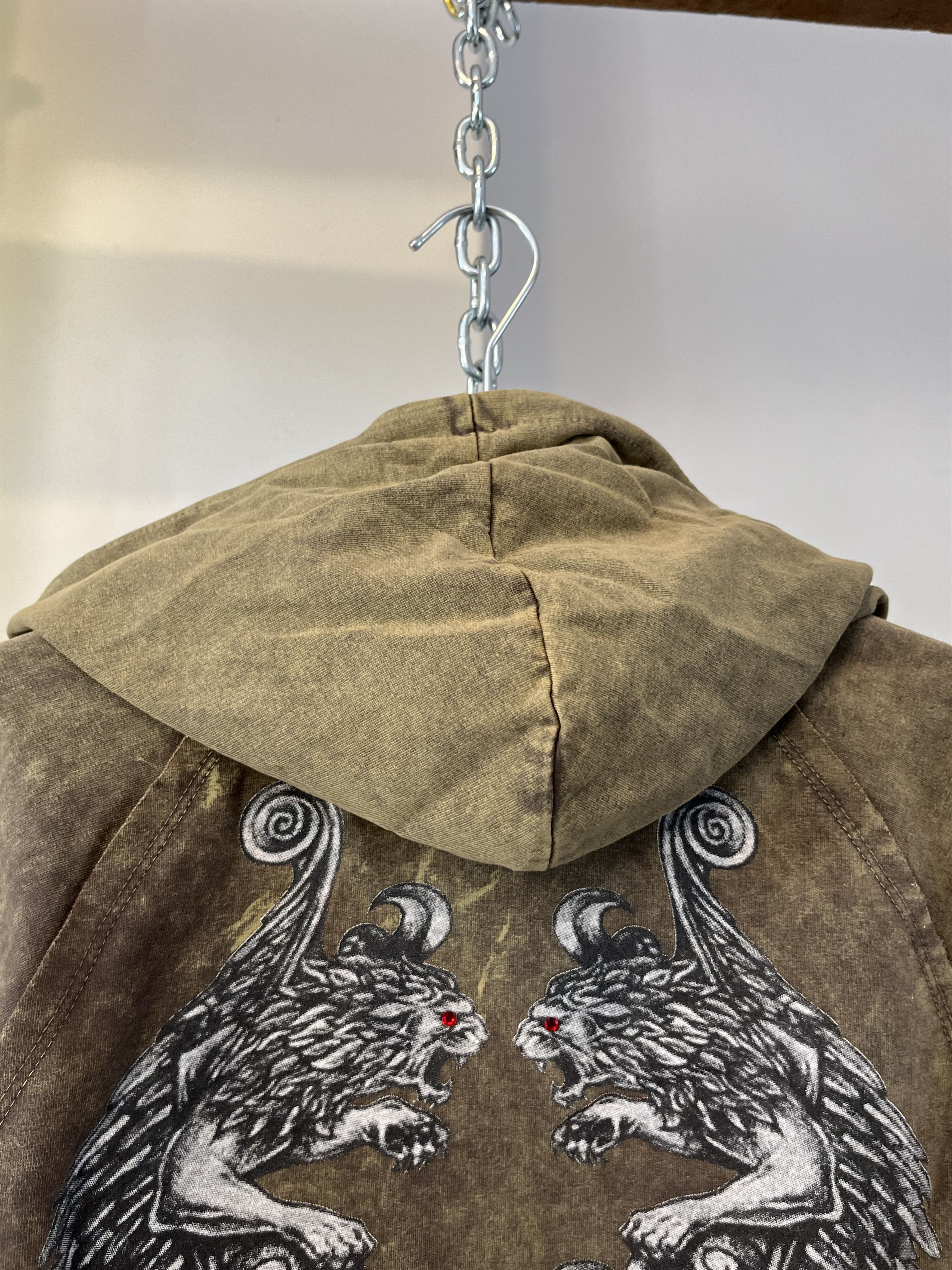 Affliction × Vintage y2k Tribal Tattoo Replay Affiction Opium Style Womens Hoodie Size US S / EU 44-46 / 1 - 4 Thumbnail