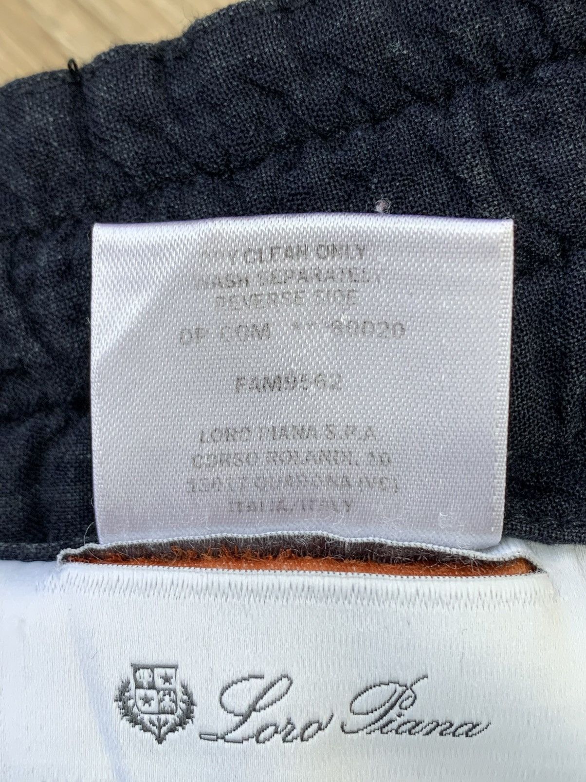 Loro Piana Loro Piana Wool Pants Blue Men's, size 48 Size US 30 / EU 46 - 11 Thumbnail