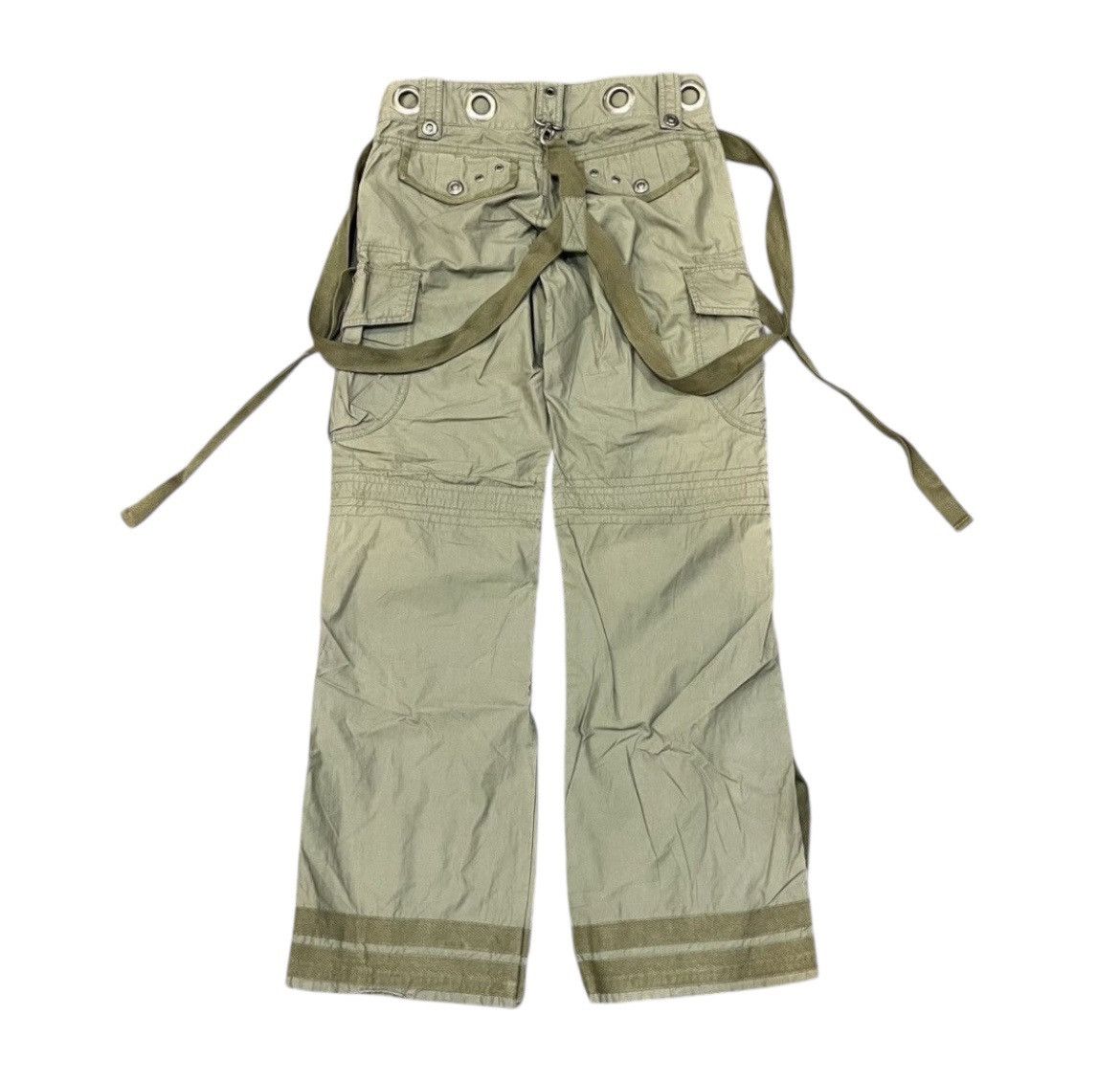 Seditionaries 2000s DOHC Bondage Cargo Jumpsuit Pant Ifsixwasnine Size US 30 / EU 46 - 6 Thumbnail