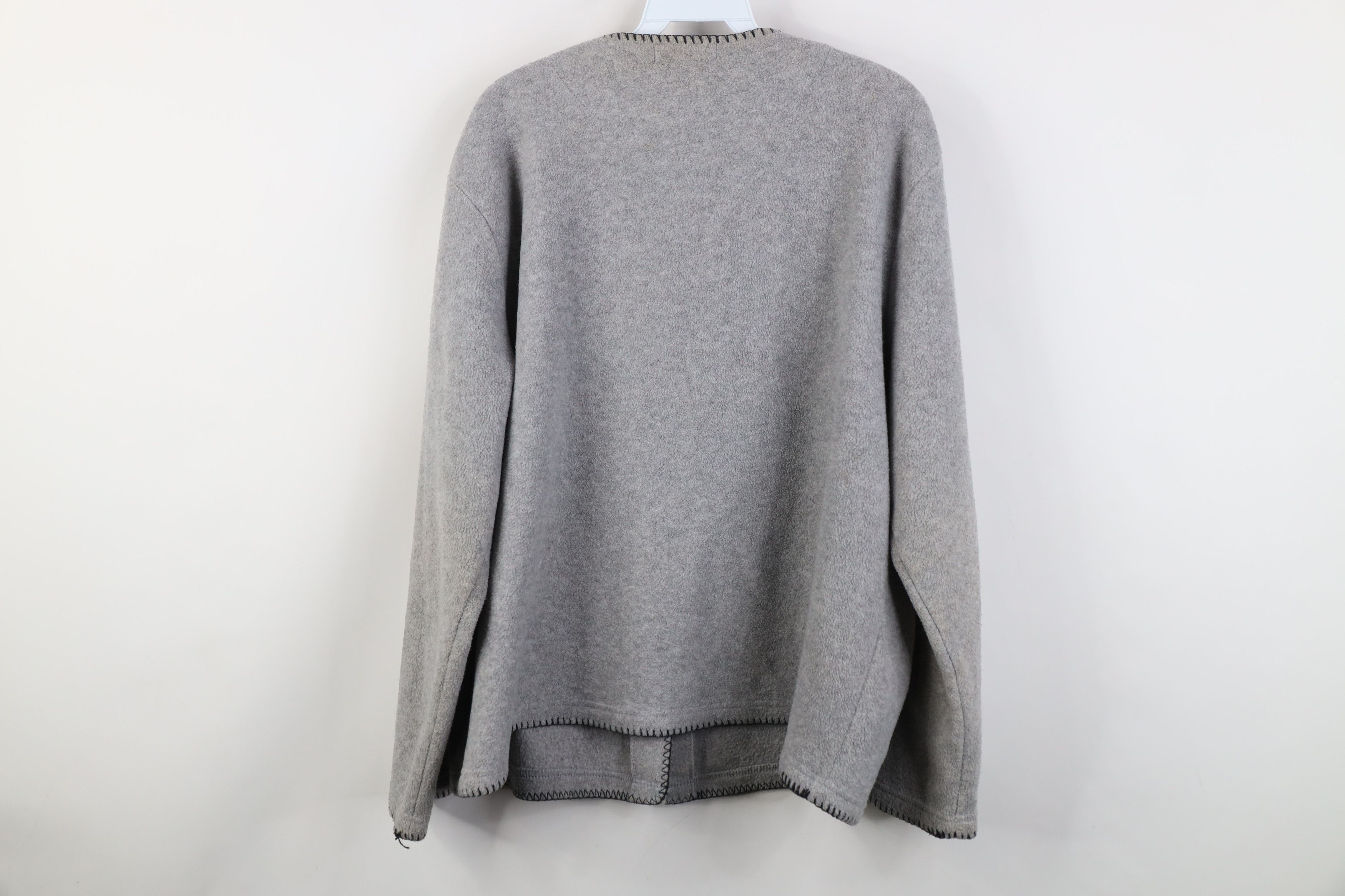 Vintage Vintage 90s Streetwear Cardinal Bird Fleece Cardigan Sweater Size XL / US 12-14 / IT 48-50 - 11 Thumbnail