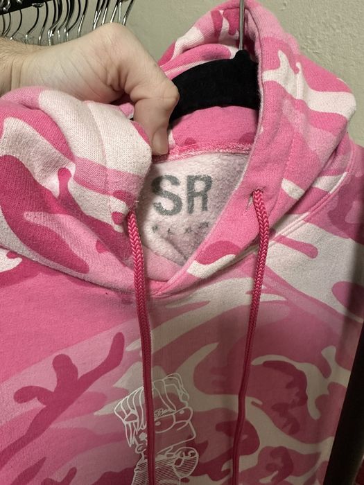 Lil peep pink hellboy hoodie hot sale