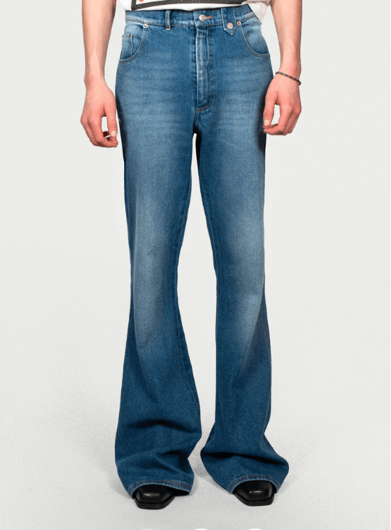 Egon Lab BNWT SS23 EGONLAB "PARASOMNIA" WIDE LEG JEANS S Size US 26 / EU 42 - 10 Thumbnail