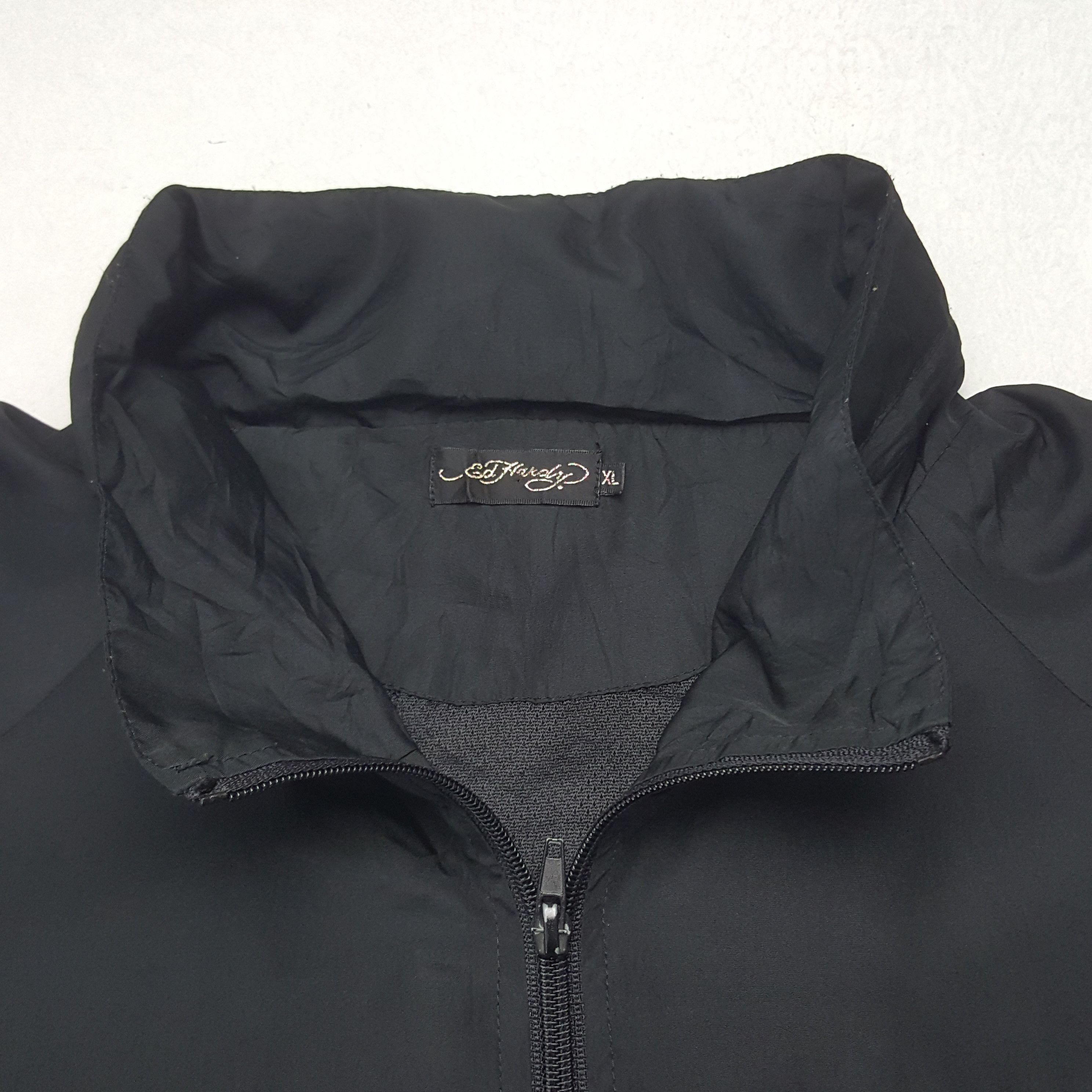 Ed Hardy × Vintage Vintage Ed Hardy Zipper Windbreaker Jacket Size US L / EU 52-54 / 3 - 5 Thumbnail