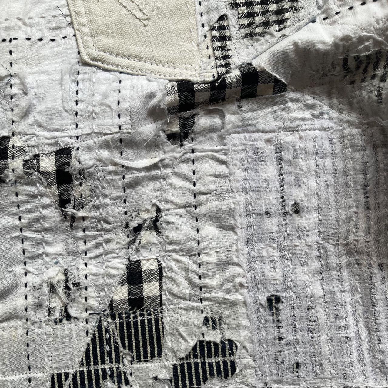 Kapital Indigo Boro Sashiko Distressed Jeans Size US 30 / EU 46 - 5 Thumbnail