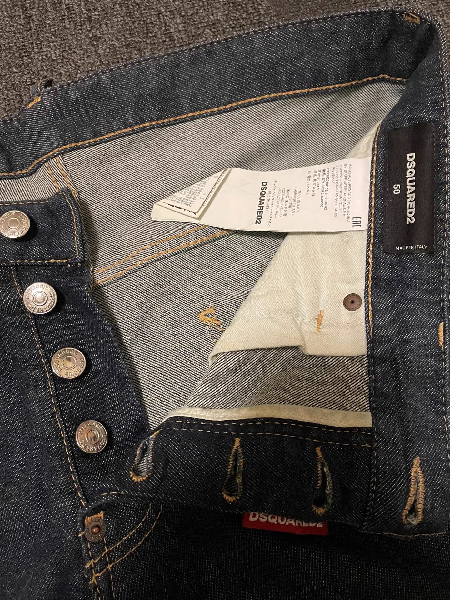Dsquared2 DSQUARED2 D2 Skater Jeans Size US 34 / EU 50 - 6 Thumbnail
