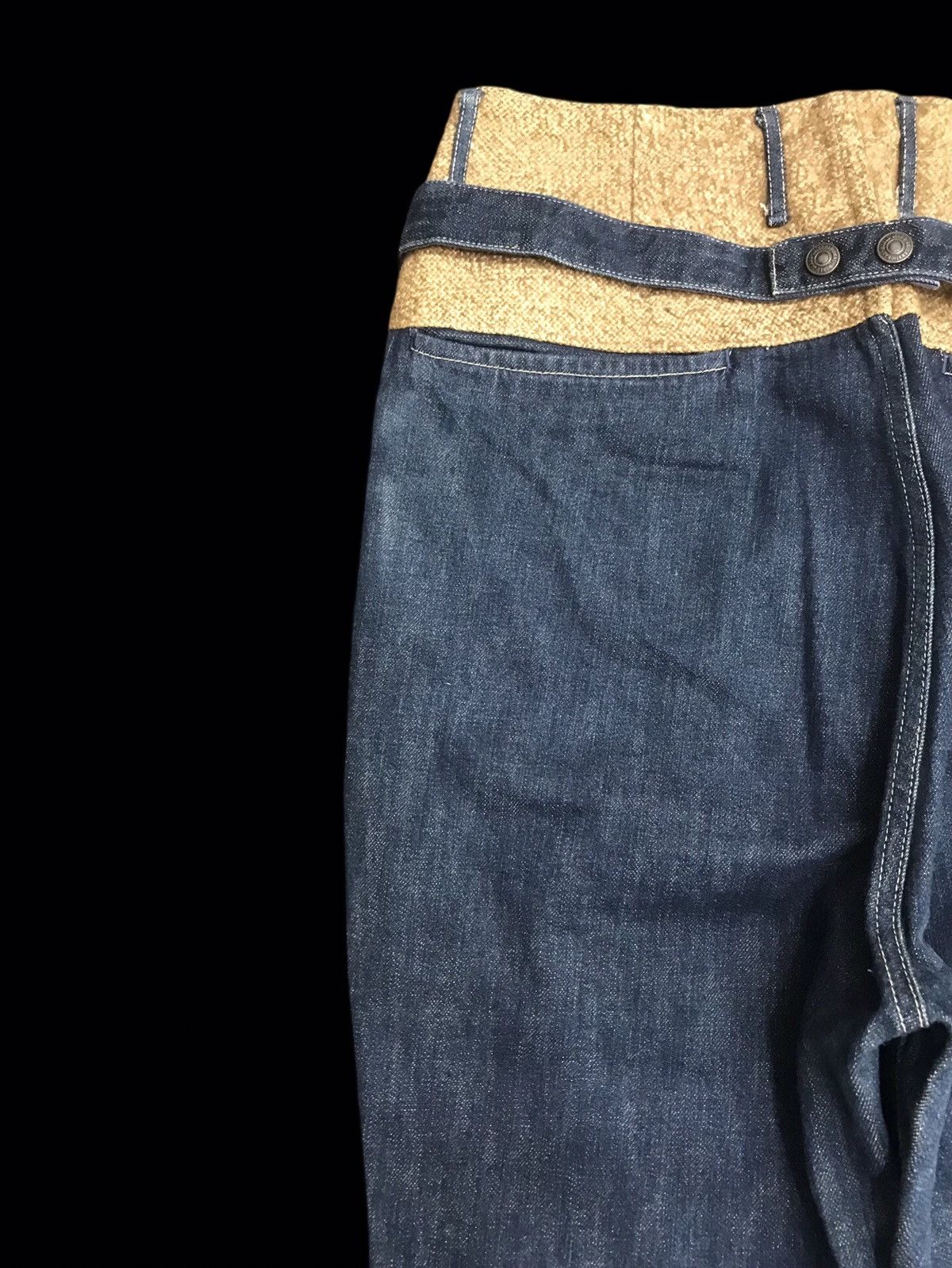 Designer KAPITAL Two Tones Strap Clown Pant Size US 30 / EU 46 - 10 Thumbnail