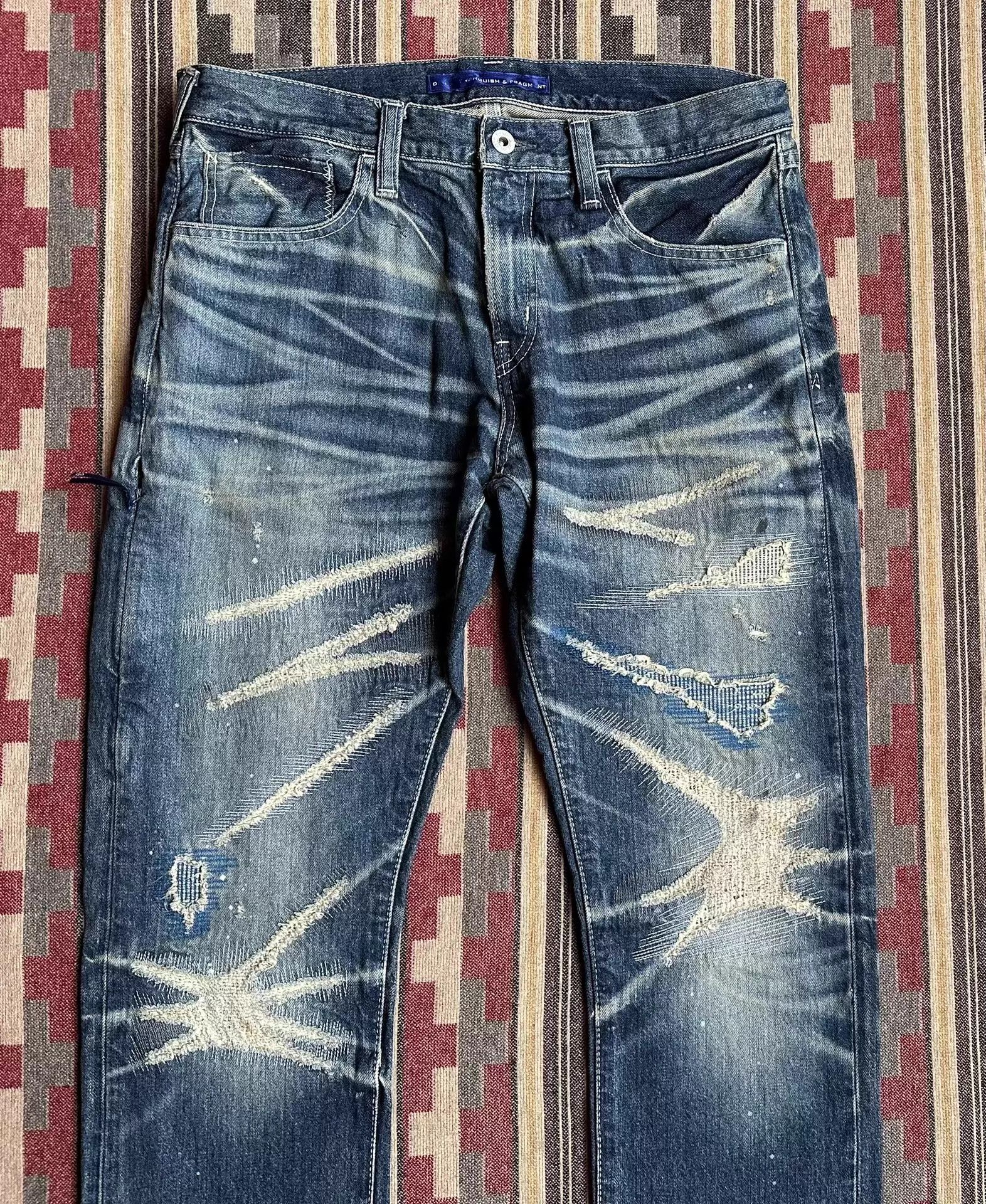 Other VANQUISH&FRAGMENT 5Yr W/D Lightning Jeans VFP2049 Size US 32 / EU 48 - 3 Thumbnail