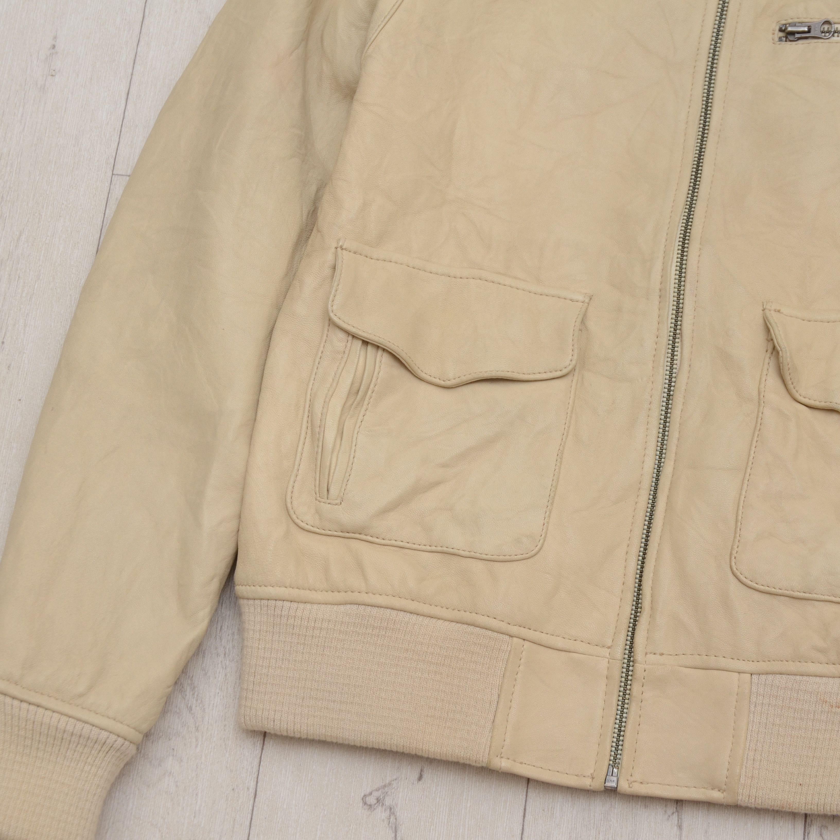 Japan Rags Japan Rags Shelby 100% Nappa Leather Moto Biker Jacket Size US M / EU 48-50 / 2 - 6 Thumbnail