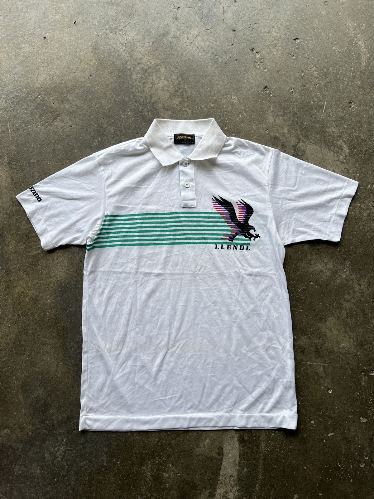 Mizuno 🔥 Rare Vintage Ivan Lendl Mizuno Polos Size US M / EU 48-50 / 2 - 8 Thumbnail