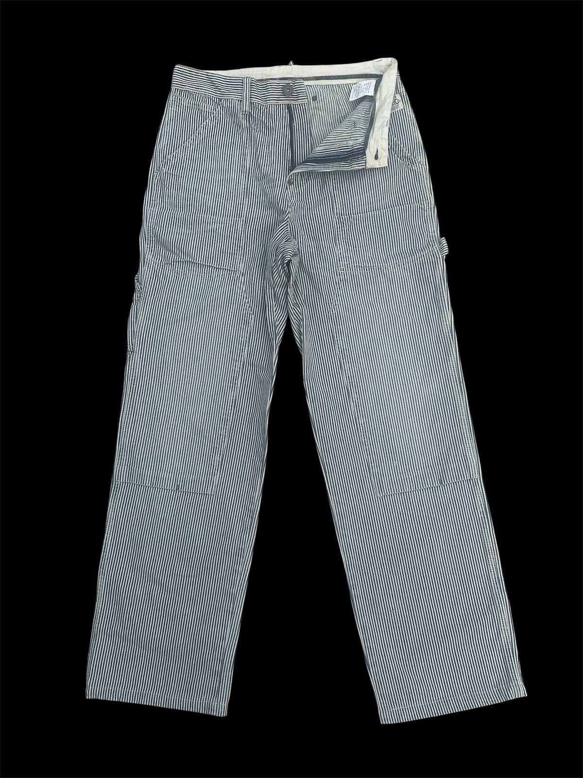 Freewheelers Surplus Craftmen Double Knee Carpenter Buckle Back Hickory Size US 30 / EU 46 - 1 Thumbnail