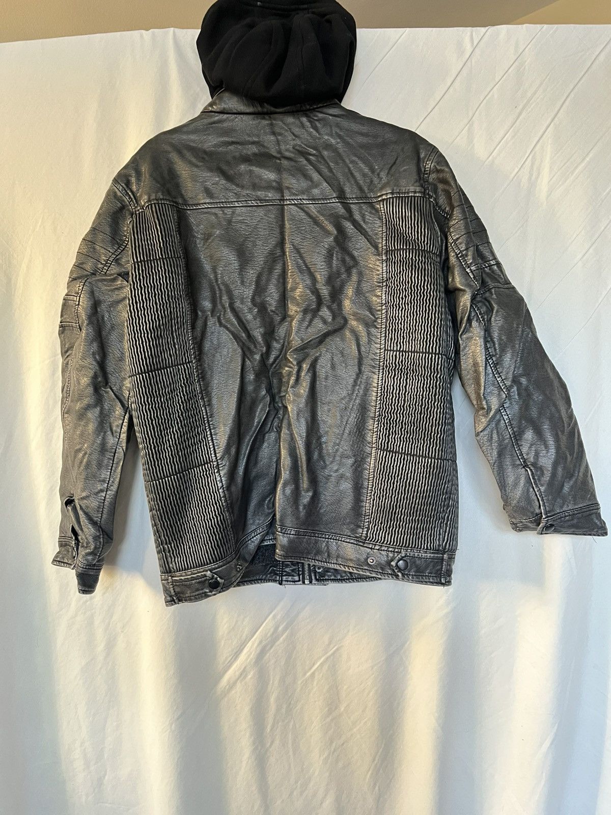 Vintage Ministry of Fashion Faux Leather Jacket Size US L / EU 52-54 / 3 - 11 Thumbnail