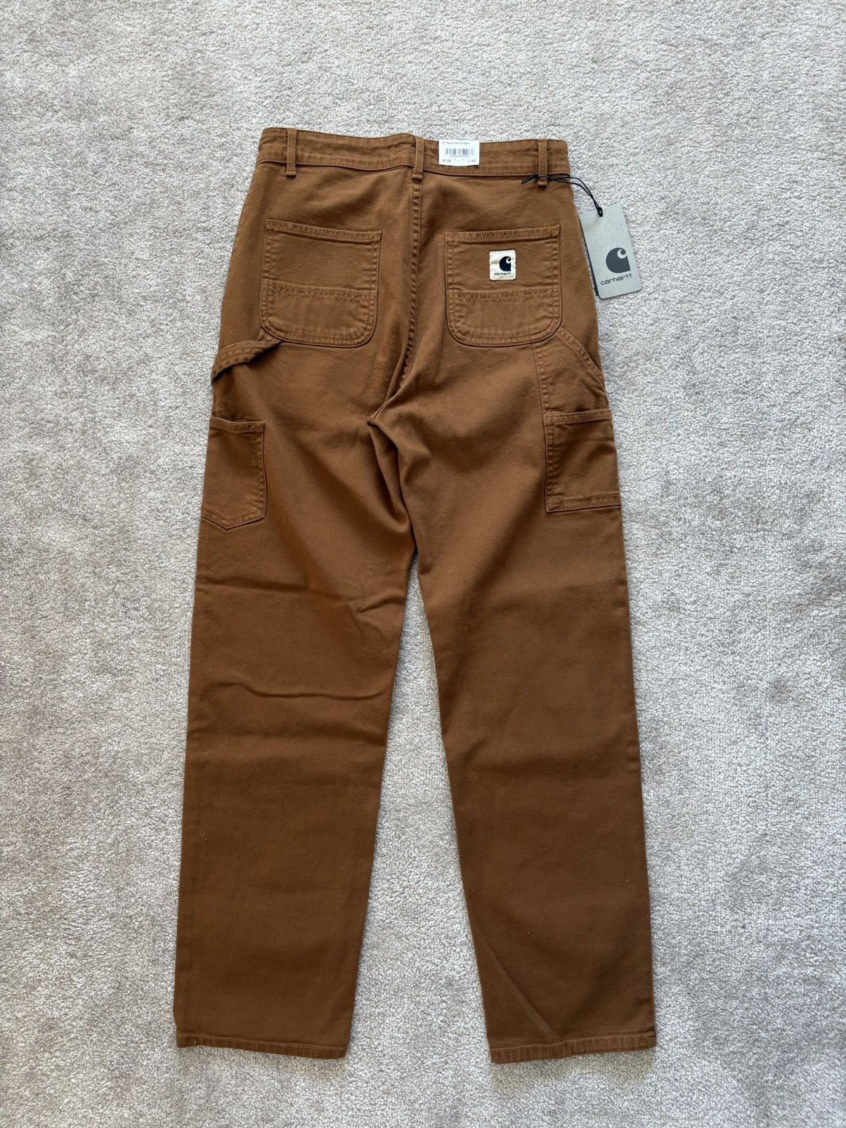 Carhartt Wip Carhartt WIP W’ Pierce Pant Straight – Deep H Brown Rinsed Size 25" / US 0 / IT 36 - 6 Thumbnail