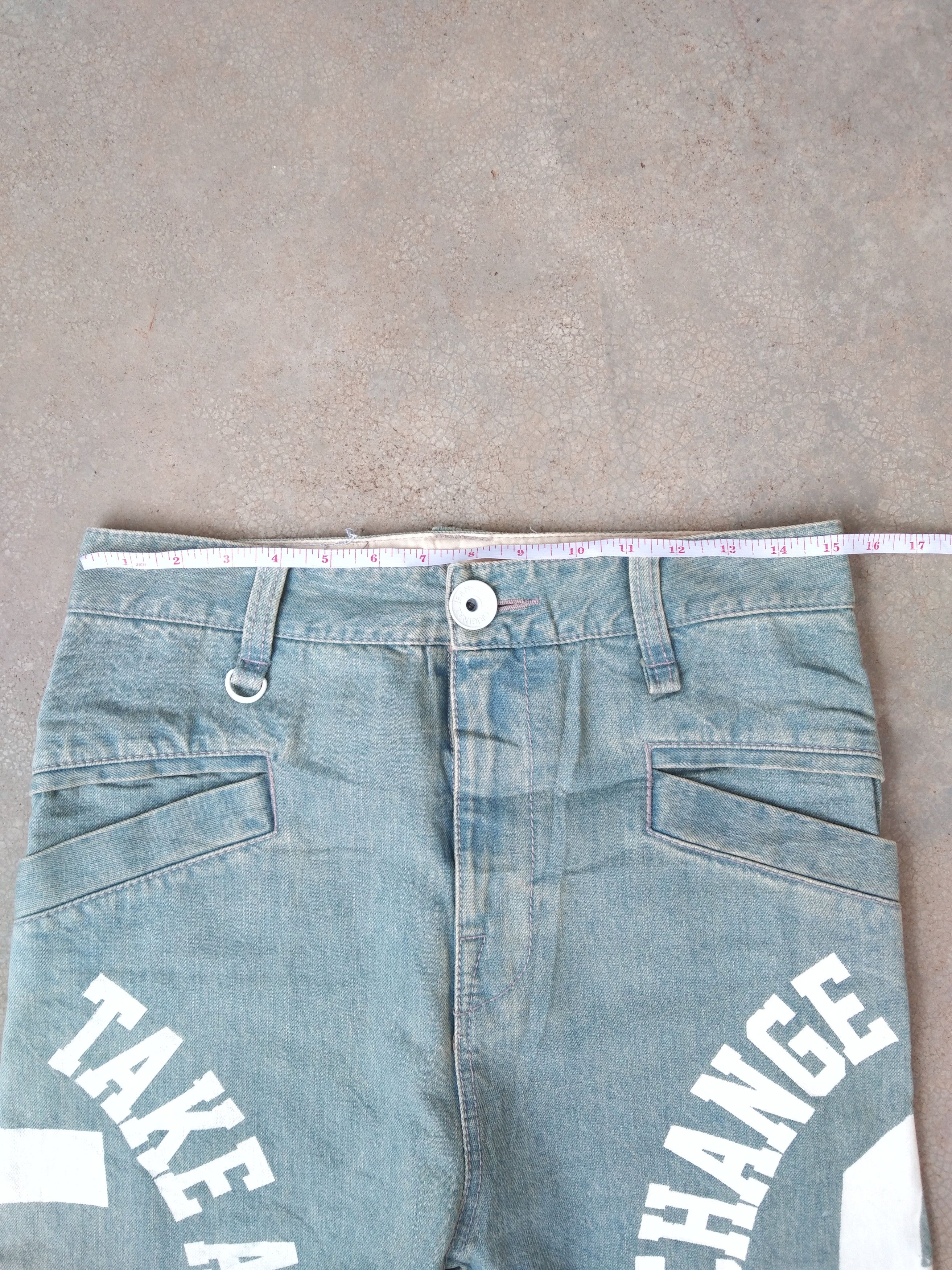 Japanese Brand Vintage Co&Lu Curve Leg High Rise Retro Punk Jeans Size US 30 / EU 46 - 3 Thumbnail