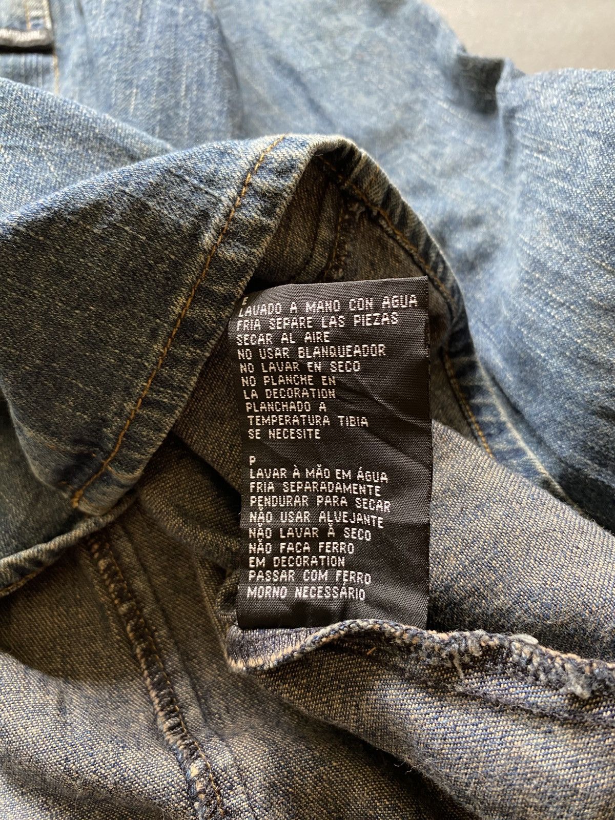 Harley Davidson Harley Davidson Studded Denim Shirt Size XL / US 12-14 / IT 48-50 - 12 Thumbnail