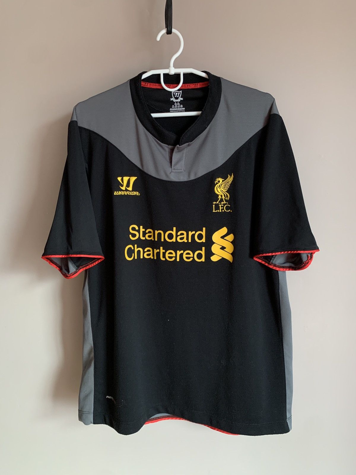Liverpool Away Football Shirt Warrior Soccer Jersey Size XL