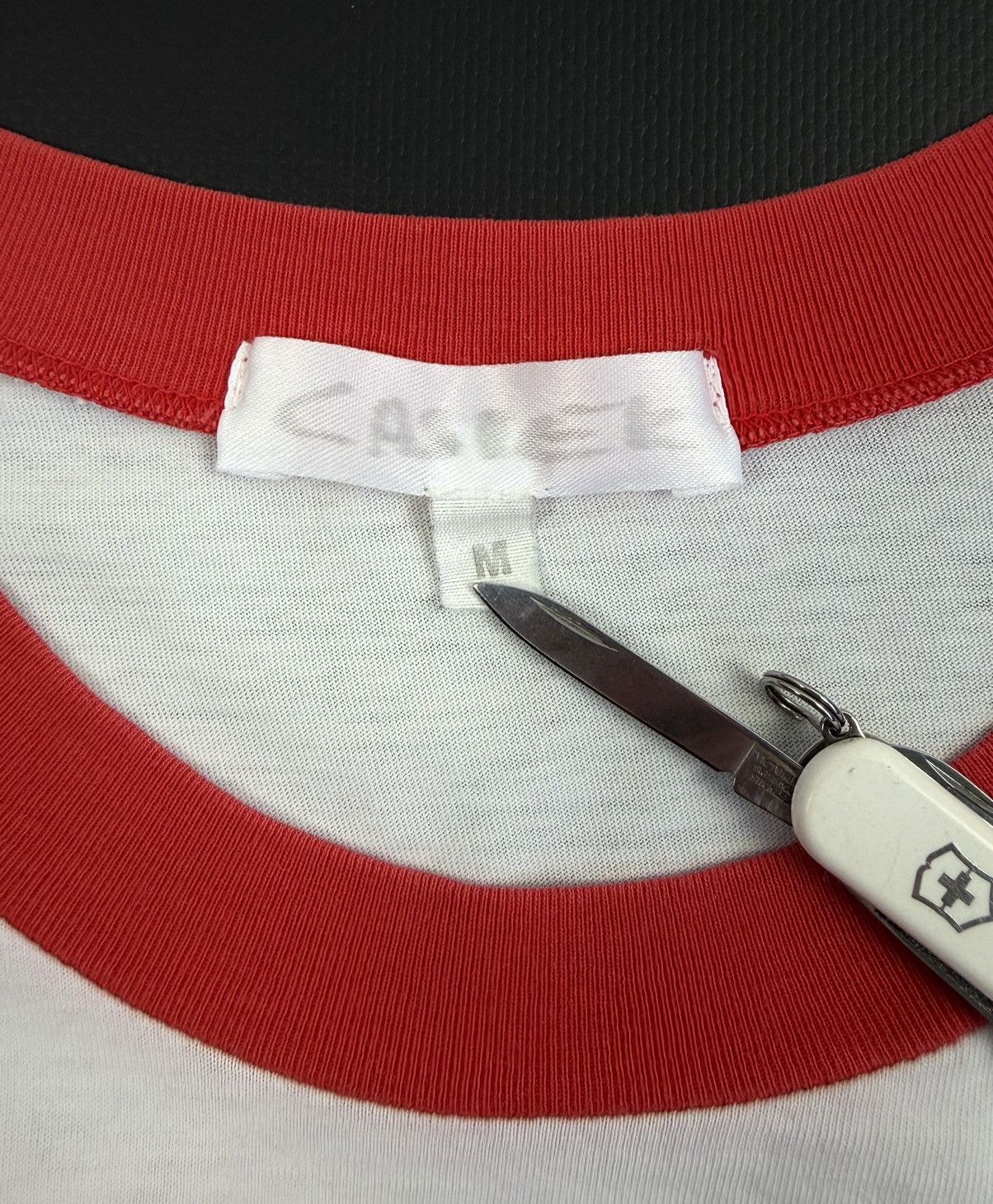 Comme des Garcons COMME des GARÇONS Japan Over The Moon T-Shirt Ringer Vintage Size US M / EU 48-50 / 2 - 12 Thumbnail