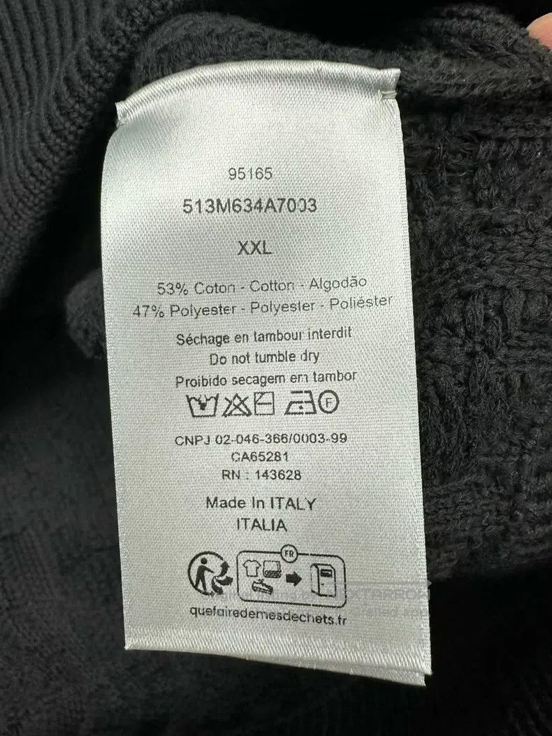 Dior Dior Full-printed sweater Size US XXL / EU 58 / 5 - 4 Thumbnail
