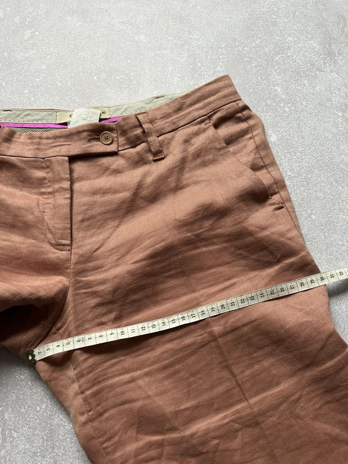 Etro Pants Etro 40 made in Italy Milano Lino Size 27" / US 4 / IT 40 - 9 Thumbnail