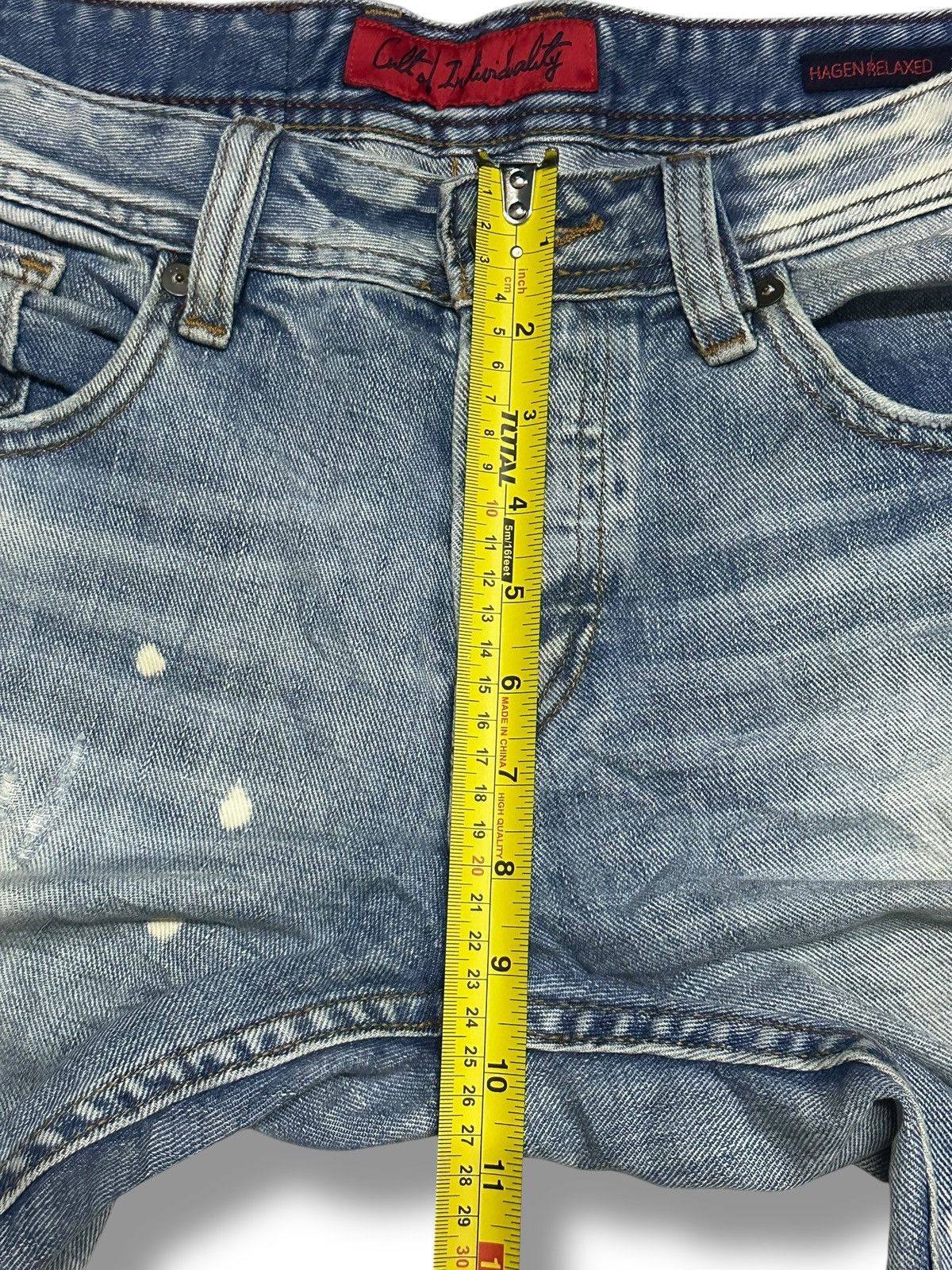 Cult Of Individuality Cult of individuality Vintage Distressed Wideleg & Painted Size US 33 - 18 Thumbnail