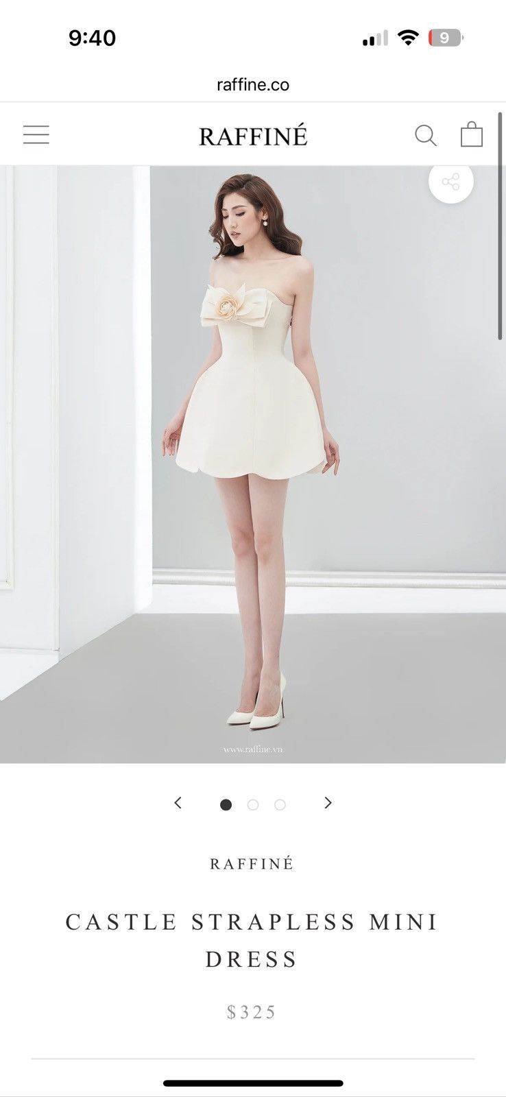 Other Raffiné mini dress Size S / US 4 / IT 40 - 2 Thumbnail
