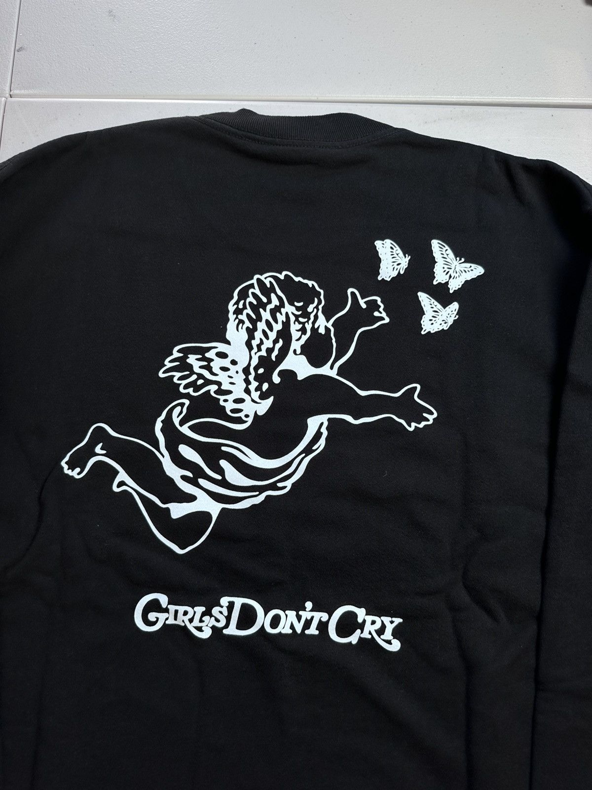 Girls Dont Cry Knit Angel Crewneck Black✨