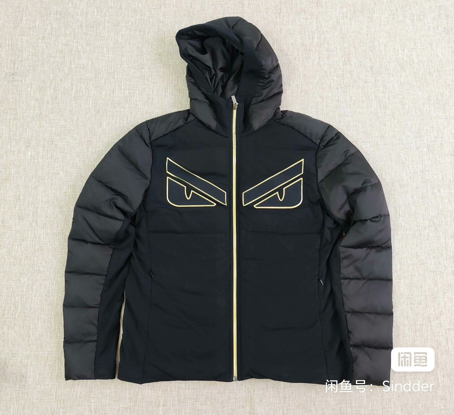 Fendi Fendi Men's Little Monster Down Jacket Size US L / EU 52-54 / 3 - 1 Thumbnail