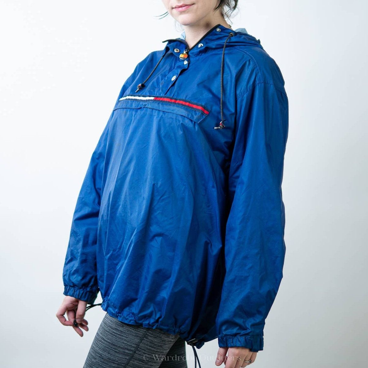 Tommy Hilfiger Vintage Y2K Tommy Hilfiger Windbreaker Rain Jacket - L Size M / US 6-8 / IT 42-44 - 7 Thumbnail