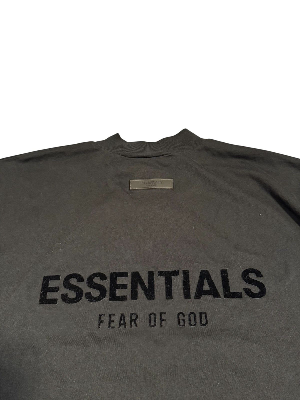 Fear of God 🔥 Essentials x Fear Of God Long Sleeve T-Shirt Limo Black Size US L / EU 52-54 / 3 - 9 Thumbnail