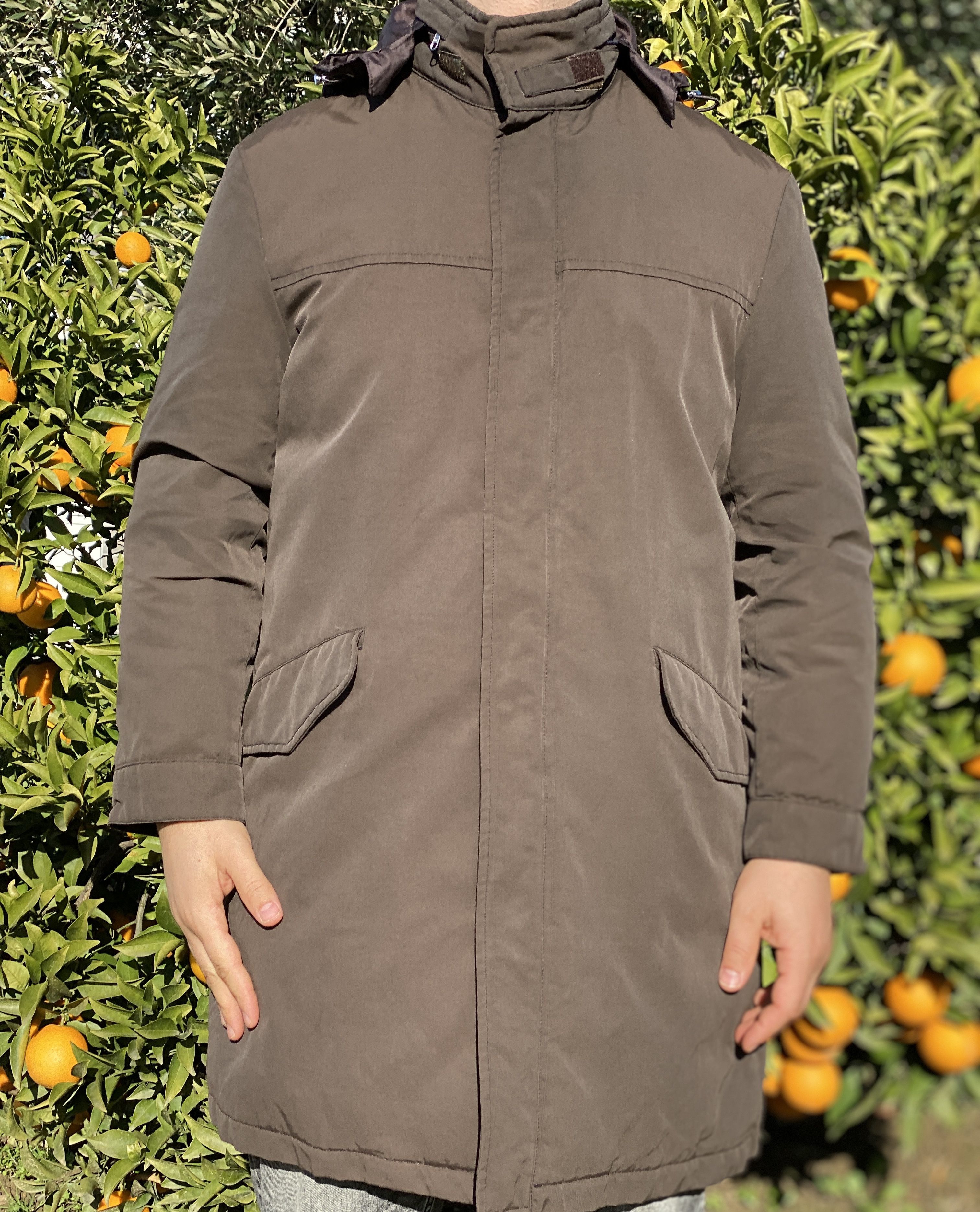 image of 2003 Moncler Goose Down Puffer Jacket Size 2 M Afnor G32-003 in Brown, Men's